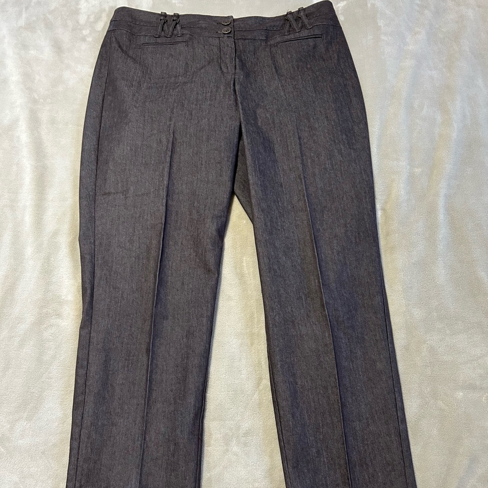 Larry Levine Plus Size‎ Cotton Trousers